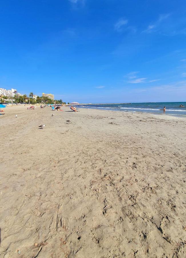 Sunflower Residence First Line By The Sea Santa Pola Buitenkant foto