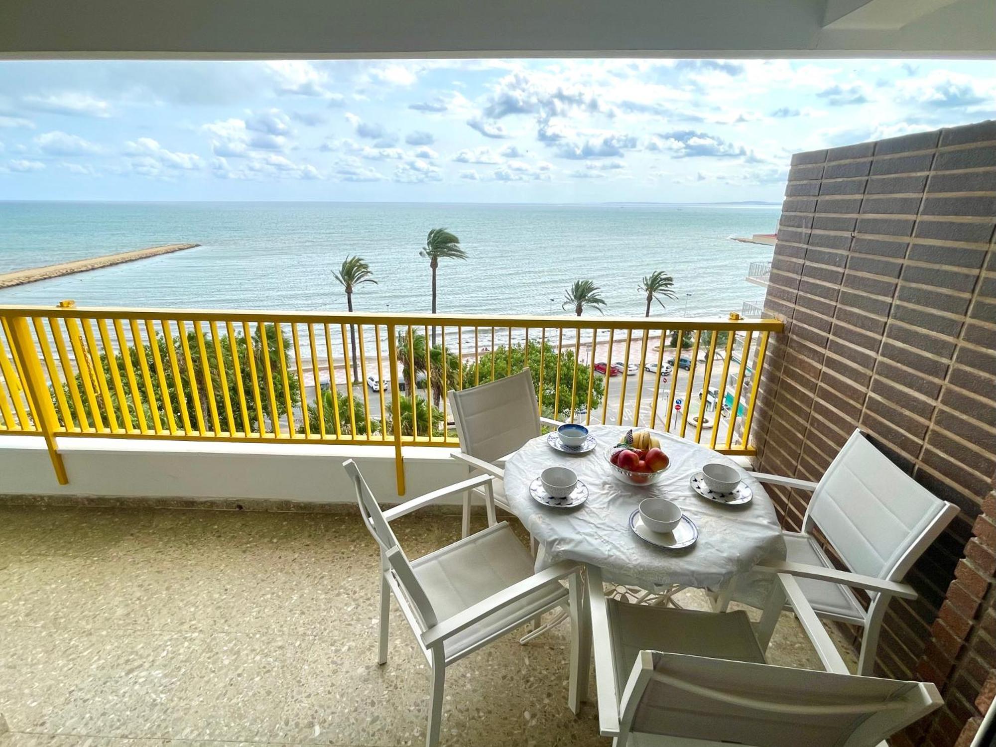 Sunflower Residence First Line By The Sea Santa Pola Buitenkant foto