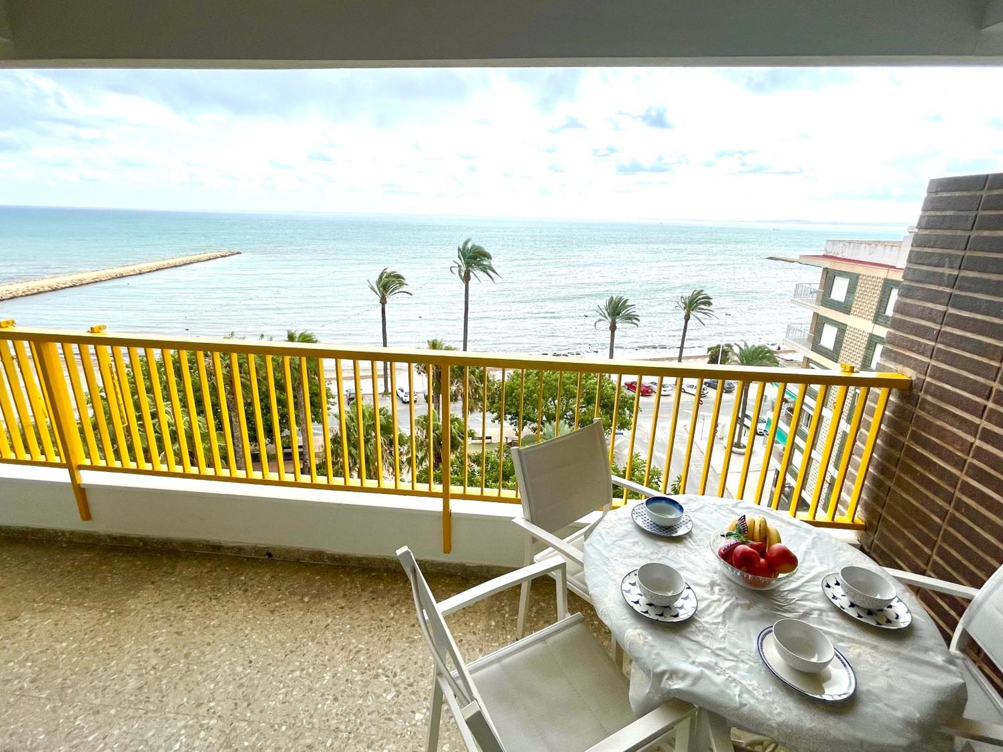 Sunflower Residence First Line By The Sea Santa Pola Buitenkant foto